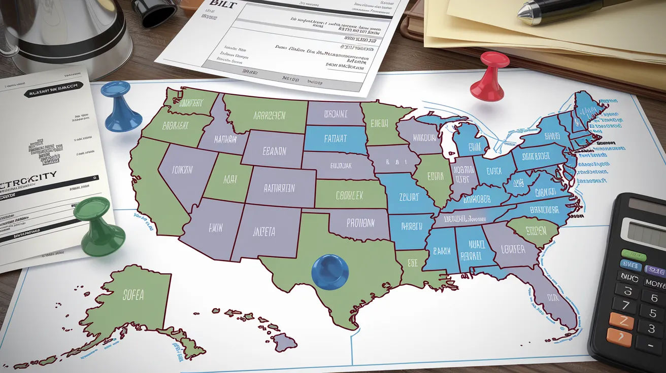 Electricity Rates Per kWh by State: 10¢ to 35¢ (2026)
